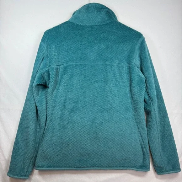 Patagonia Re-Tool Snap-T Fleece Pullover Teal Blue Womens Medium 25442 FA16 - Picture 9 of 9